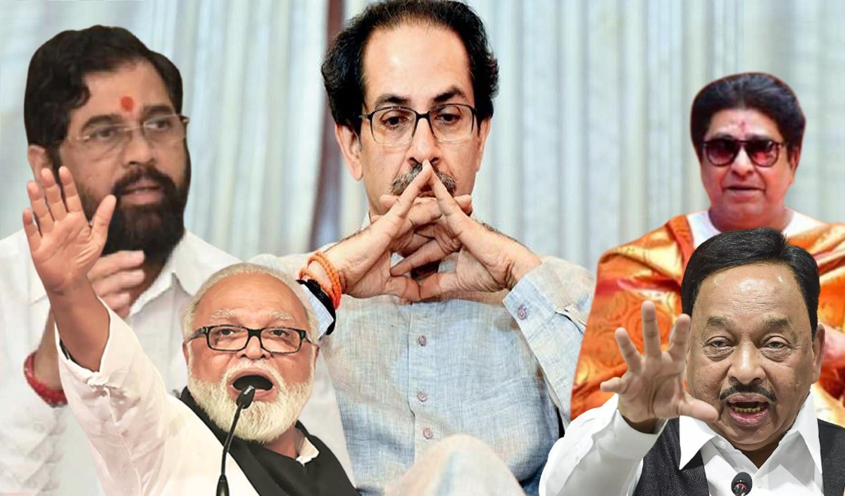शिवसेना में कब-कब हुई बगावत छगन भुजबल नारायण राणे और राज ठाकरे जैसे बड़े नेताओं ने पार्टी के सामने खड़ी की चुनौती