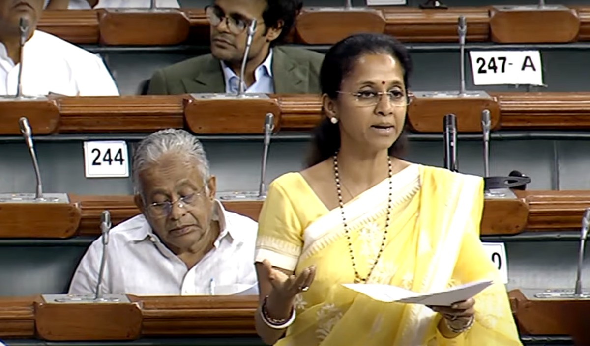 सुप्रिया सुले ने मांडविया से चीन में पढ़ाई कर रहे छात्रों के लिए मदद मांगी