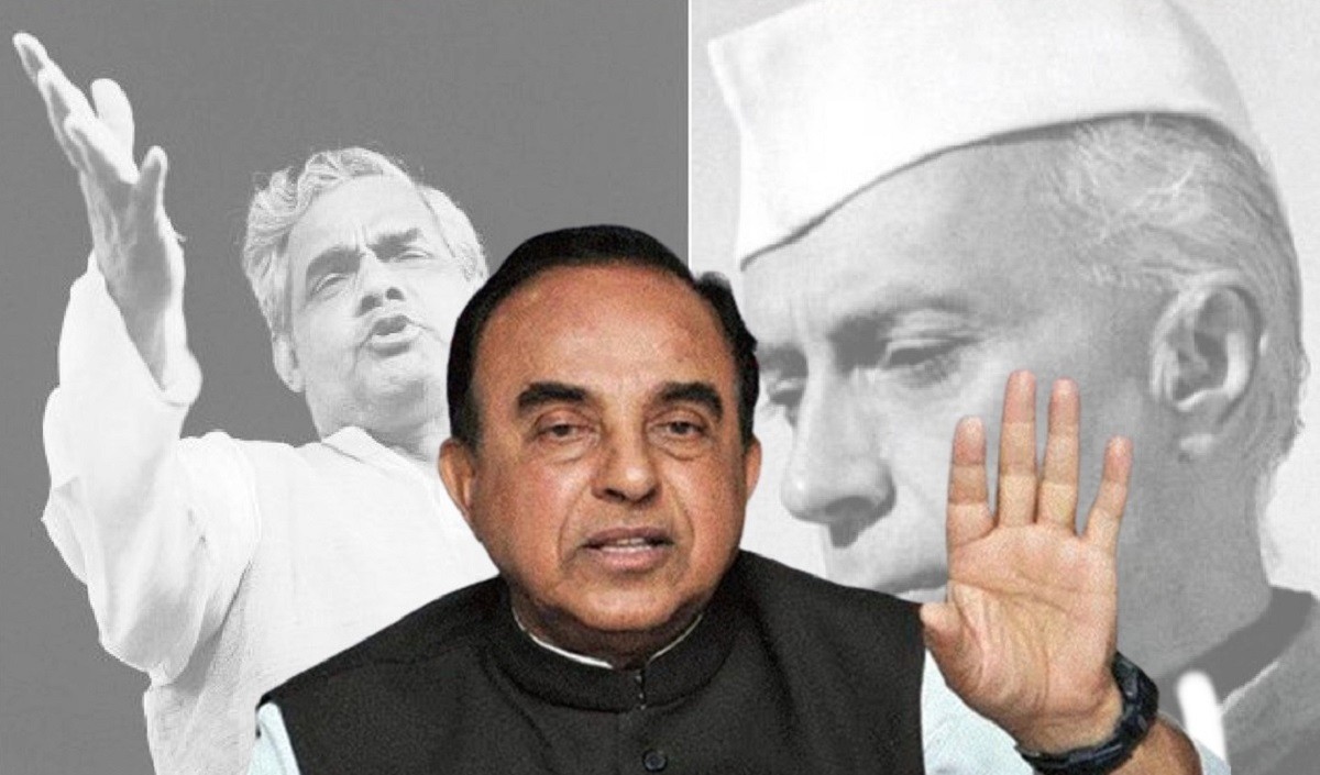 तिब्‍बत को नेहरू और ताइवान को वाजपेयी ने माना चीन का हिस्‍सा सुब्रमण्यम स्वामी का तंज- हम चुनाव में फैसले लेते हैं