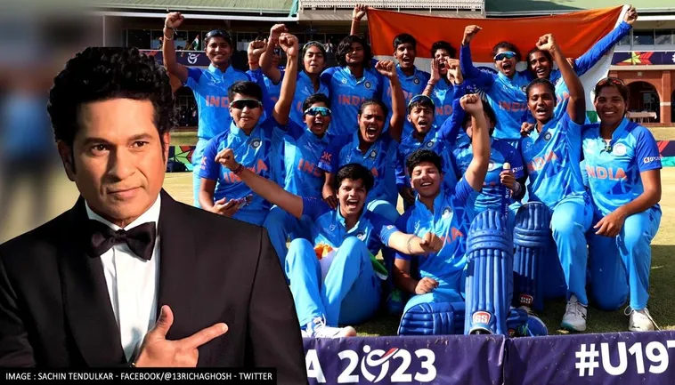 अंडर-19 विमेंस टीम का सम्मान करेंगे सचिन तेंदुलकर:भारत-न्यूजीलैंड तीसरे टी-20 के पहले अहमदाबाद में सेरेमनी होगी